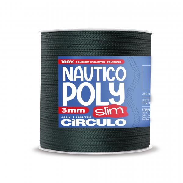 FIO NAUTICO POLY SLIM 3MM - COR 5398 MUSGO